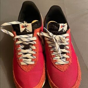 Nike Vibrant Red and Black Sneakers